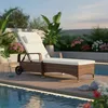 Mucola Sonnenliege Rattan Gartenliege Rattanmöbel Terrassen Produktbild-Vorschau 7