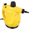 A yellow handheld steam cleaner is shown against a white background. Produktbild-Vorschau