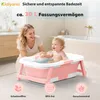 Kidiyana Faltbare Badewanne - Rosa Náhľad obrázku produktu 2