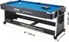 A VEVOR 3-in-1 multi-game table, including a pool table, with dimensions indicated. Anteprima dell’immagine prodotto