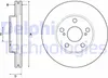 2x DELPHI Bremsscheibe BG4711C für TOYOTA AURIS (NZE18_ Produktbild-Vorschau 1