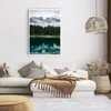 Poster - Poster ohne Rahmen - Landschaft Berge Wolken - Produktbild-Vorschau 6