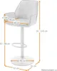Barhocker OTTAWA BAR Barstuhl mit Armlehnen Velour Optik Produktbild-Vorschau 10