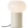 BRILLIANT beige Tischleuchte mit weißem Glas | 27 cm Höhe | Produktbild-Vorschau 1