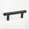 A black bar handle on a white background. Podgląd zdjęcia produktu