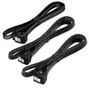 deleyCON SATA 3 Nylon Kabel Set 30cm 90° gewinkelt, 3 Stück Produktbild-Vorschau 4