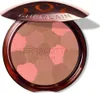 A close-up studio shot of an open bronzing powder compact. Voir les images du produit