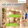 Juskys Schminktisch Malia mit LED, 7 Schubladen & großem Produktbild-Vorschau 5