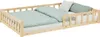 Homestyle4u Kinderbett Natur mit Rausfallschutz 120x200 cm Produktbild-Vorschau 26