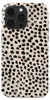 A close-up view of a phone case with a dalmatian-like pattern. Anteprima dell’immagine prodotto
