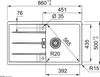 Franke Centro CNG 611-86 Black Matt - 114.0682.460 Produktbild-Vorschau 7