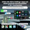 Siltcon® CarPlay Display 7 Zoll – Wireless Apple CarPlay & Produktbild-Vorschau 3