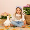 Teddy Hermann Gans 31 cm stehend Kuscheltier Produktbild-Vorschau 2
