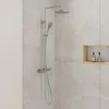 Sistema doccia Duravit 1000 cromato Termostato doccia Anteprima dell’immagine prodotto 8