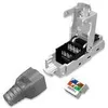 Netzwerkstecker Cat7 CAT 7 RJ45 Stecker 2x Steckverbinder Produktbild-Vorschau 14