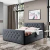Boxspringbett MONAKO-200x200cm Produktbild-Vorschau 1
