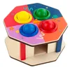 Montessori Hammer Spiel Holzhammer + Hammerschlag Bunt Produktbild-Vorschau 5