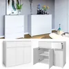 Komoda Vicco Ruben Biały 48 x 101.6 cm z szufladami, Model Podgląd zdjęcia produktu 2