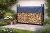 Scaffale per legna da ardere da esterno 113 x 25 x 115 cm Anteprima dell’immagine prodotto 3