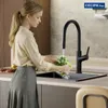 CECIPA max Schwarz Wasserhahn Küche Ausziehbar, Produktbild-Vorschau 6