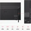 The image shows the back and side ports of a television, along with icons representing different connectivity options. Voir les images du produit