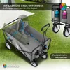 Miweba Faltbarer Bollerwagen MB-35 - Stahlrahmen - Produktbild-Vorschau 5