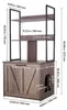 VEVOR, kočičí skříňka s policemi, rozměry 600x500x1272 mm, Náhled obrázku produktu 8