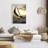 Poster - Poster ohne Rahmen - Schiff Sonnenuntergang Sonne Produktbild-Vorschau 6