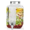Intirilife Getränkespender 4 Liter aus Glas mit Zapfhahn - Produktbild-Vorschau 1