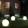 3er Set LED Solarkugel weiß, Erdspieß, DxH 10x38 cm Produktbild-Vorschau 19