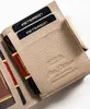Kleine Damenbrieftasche aus Leder mit Druckknopfverschluss Produktbild-Vorschau 9
