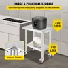 SucceBuy Tavolo da lavoro in acciaio inox 30x18x34 pollici, Anteprima dell’immagine prodotto 4
