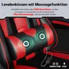 Yaheetech Gaming Stuhl mit Massagefunktion Bürostuhl Produktbild-Vorschau 5