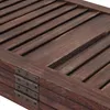 A close-up view of the hinges and wooden slats of a room divider. Podgląd zdjęcia produktu
