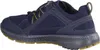A side view of a single blue Ecco Terracruise shoe. Produktbild-Vorschau