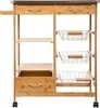 Beistelltisch großes modell schubladen/körbe bambus - 5 Produktbild-Vorschau 6