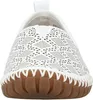 Rieker Damen Slipper Leder Mokassin Lochmuster Gummizug Produktbild-Vorschau 2