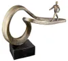 Gilde Skulptur, "Path", resina, color bronzo, confezione Anteprima dell’immagine prodotto 5