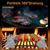 BBQ Grillspieß Set aus Edelstahl – 6 Spieße + 2 Halter + Produktbild-Vorschau 5