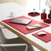 Briefablage Büro Leder Ferrari Rot cm 32 x 24.2 x H.5 - Produktbild-Vorschau 4