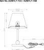 ARTE LAMP Table lamp for the cabinet ELBA A2581LT-1AB Produktbild-Vorschau 5