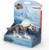 Schleich Eldrador Figur Sammelfigur Schneewolf Produktbild-Vorschau 2
