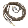 Kabel MMCX pro sluchátka, 3,5 mm konektor, postříbřené Náhled obrázku produktu 2