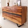 riess-ambiente Massivholz Sideboard AMAZONAS 150cm braun Produktbild-Vorschau 1