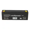 Multipower MBL12/2,2AH/VDS MP2,3-12 Bleiakku 12V Faston Produktbild-Vorschau 4