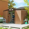 Domek narzędziowy Outsunny z fundamentem, domek narzędziowy Podgląd zdjęcia produktu 2