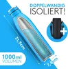 Vezato Bouteille d'eau en acier inoxydable - Bouteille Voir les images du produit 2