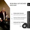 LARS NYSØM Salz und Pfeffer Mühle Elektrisch | 2er Set mit Produktbild-Vorschau 2