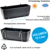 BigDean 2er Set Blumenkästen für Balkon-Geländer - Produktbild-Vorschau 3
