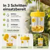 3x Wespenfalle für Outdoor – Fliegenfalle & Wespenabwehr Produktbild-Vorschau 6